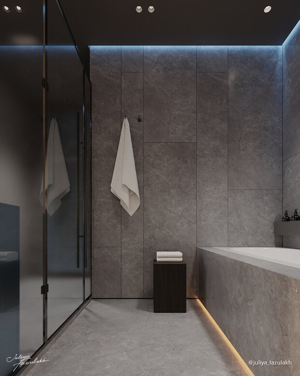 Фото из портфолио ЖК Level Причальный 122 – фотографии дизайна интерьеров на INMYROOM
