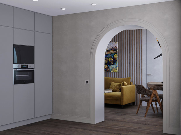 Фото из портфолио Кухня-гостиная   – фотографии дизайна интерьеров на INMYROOM