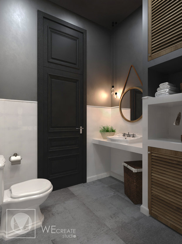 Фото из портфолио Уютный лофт в центре столицы – фотографии дизайна интерьеров на INMYROOM