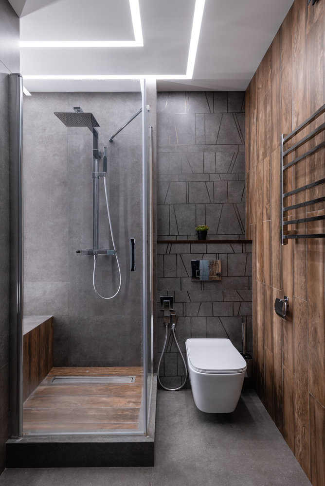 Фотография: Ванная в стиле Современный, Квартира, Проект недели, Химки, 1 комната, 40-60 метров, Prorooms, Мария Рожкова – фото на INMYROOM