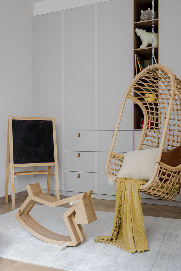 Фотография: Детская в стиле Современный, Минимализм, Квартира, Проект недели, Москва, 4 и больше, Более 90 метров, DSGN HUB – фото на INMYROOM