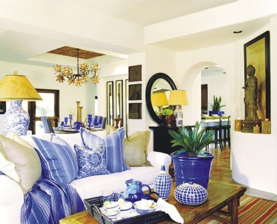 Фотография: Гостиная в стиле Прованс и Кантри, Классический, Современный – фото на INMYROOM