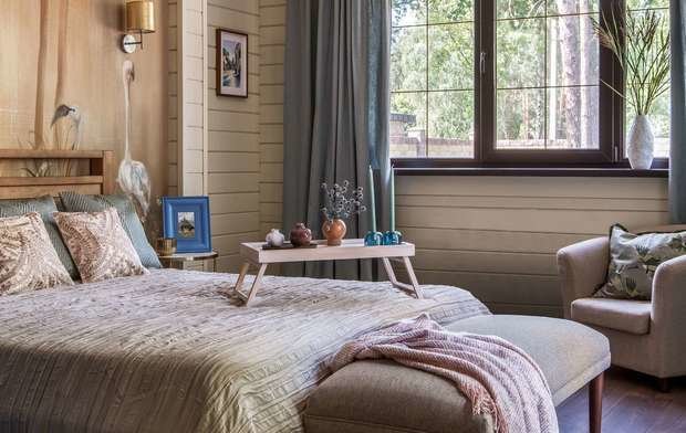 Фотография: Спальня в стиле Современный, Эко, Гид, Мила Колпакова, Евгения Шимкевич, Aiya Design, Алена Ерашевич, Александра Сакмарова, Надя Рим, Юлия Горбунова – фото на INMYROOM