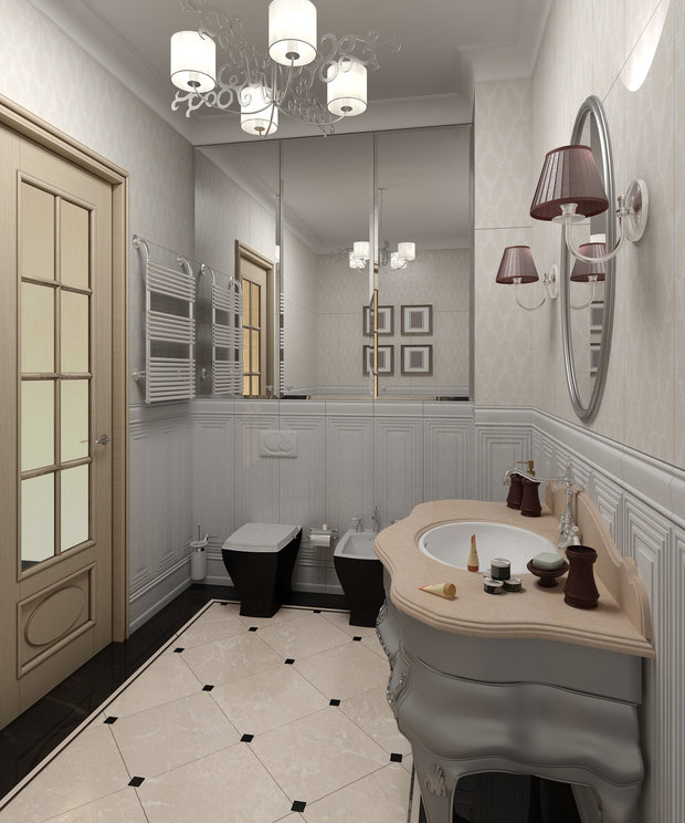 Фото из портфолио Квартира в классическом стиле – фотографии дизайна интерьеров на INMYROOM