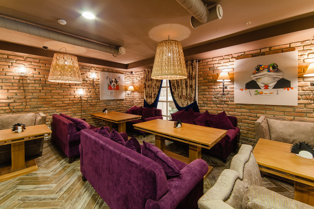 Фото из портфолио Ресторан «ДОНАЛЬД» в стиле прованс+лаундж лофт – фотографии дизайна интерьеров на INMYROOM