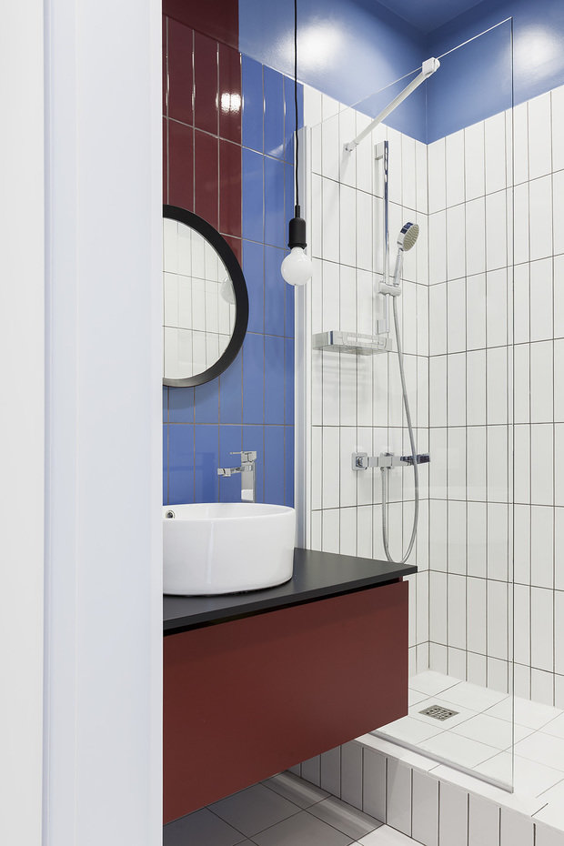 Фотография: Ванная в стиле Современный, Квартира, Проект дня, Сталинка, 3 комнаты, 40-60 метров, Москав, Светлана Хабеева – фото на INMYROOM