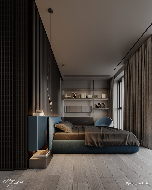 Фото из портфолио ЖК Level Причальный 122 – фотографии дизайна интерьеров на INMYROOM