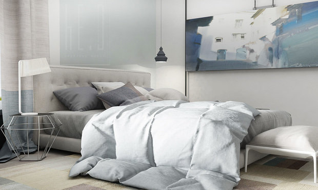 Фото из портфолио Blue details – фотографии дизайна интерьеров на INMYROOM
