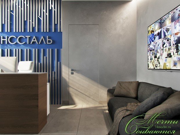 Фото из портфолио Приёмная и переговорная в офисе – фотографии дизайна интерьеров на INMYROOM