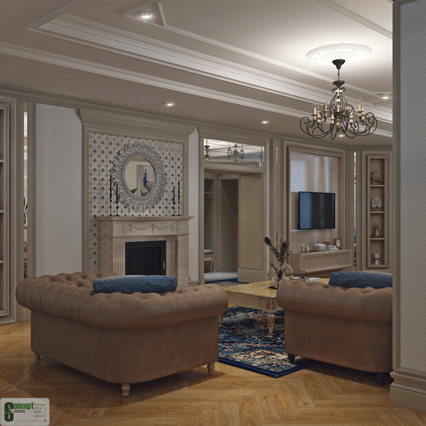 Фото из портфолио Проект дома – фотографии дизайна интерьеров на INMYROOM