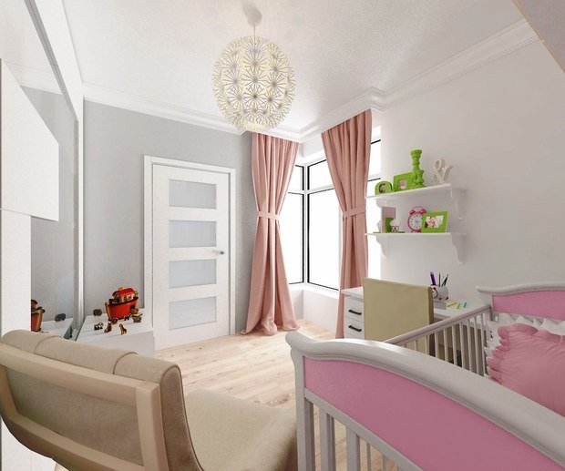 Фото из портфолио 2-комнатная квартира в ЖК Сосны – фотографии дизайна интерьеров на INMYROOM