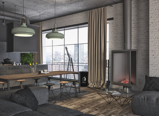 Фото из портфолио Industrial – фотографии дизайна интерьеров на INMYROOM