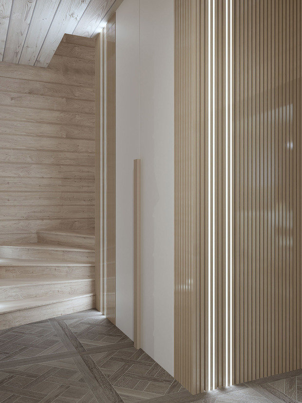 Фотография: Прихожая в стиле Эко, Дом, Проект недели, Дом и дача, 4 и больше, Более 90 метров, Владимирская область, Светлана Капустина – фото на INMYROOM