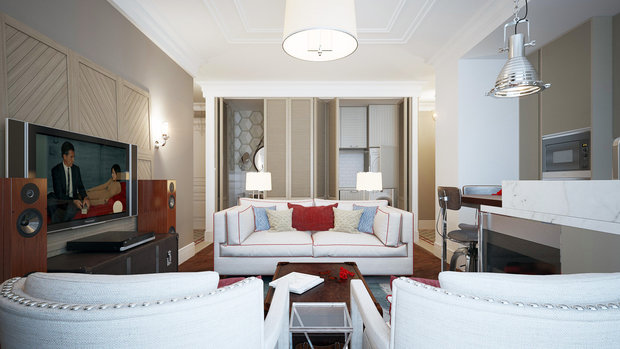 Фото из портфолио Квартира Skandi Klubb – фотографии дизайна интерьеров на INMYROOM