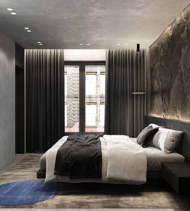 Фото из портфолио Минималистичная двухуровневая квартира в ЖК "Европейский Берег" г. Новосибириск – фотографии дизайна интерьеров на INMYROOM