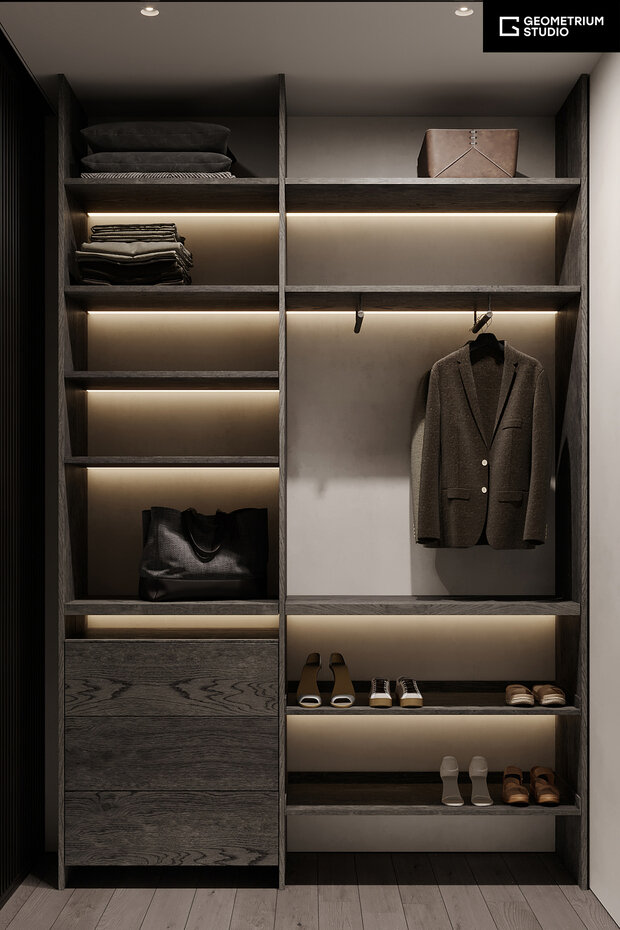 Фото из портфолио Петровский Парк 97,1 м2 – фотографии дизайна интерьеров на INMYROOM