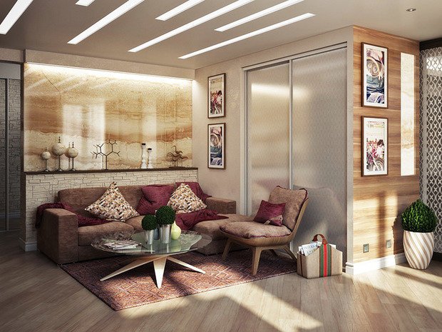 Фото из портфолио Необычный декор в стиле неоклассики – фотографии дизайна интерьеров на INMYROOM