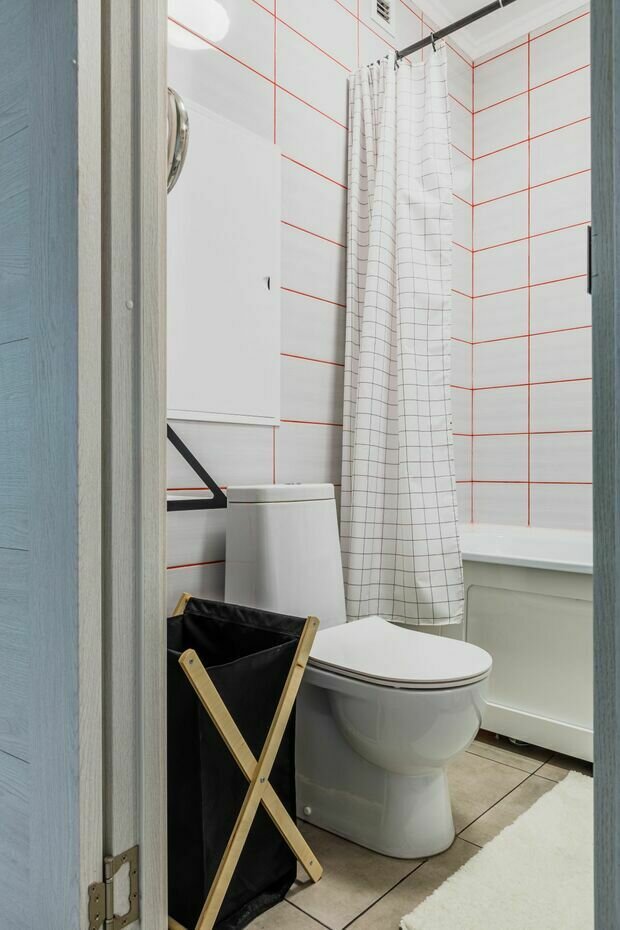 Фотография: Ванная в стиле Современный, Минимализм, Проект недели, 1 комната, 40-60 метров – фото на INMYROOM