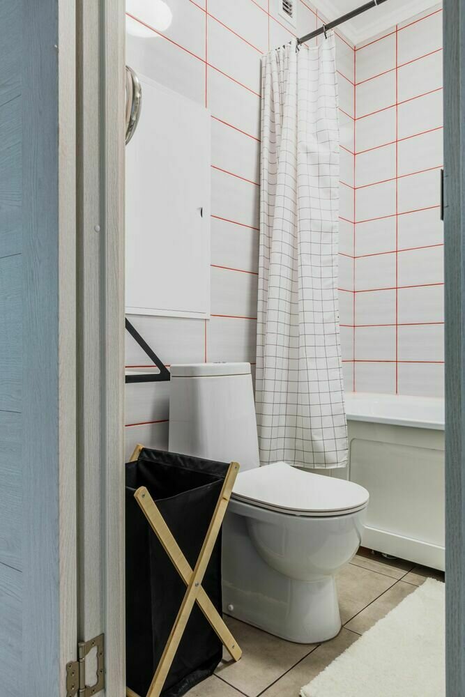 Фотография: Ванная в стиле Современный, Минимализм, Проект недели, 1 комната, 40-60 метров – фото на INMYROOM