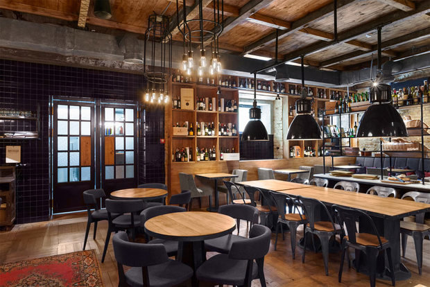 Фото из портфолио  Кафе в Киеве – фотографии дизайна интерьеров на INMYROOM