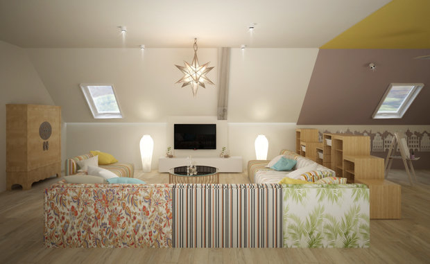 Фото из портфолио Американская классика в поселке "Европа" – фотографии дизайна интерьеров на INMYROOM