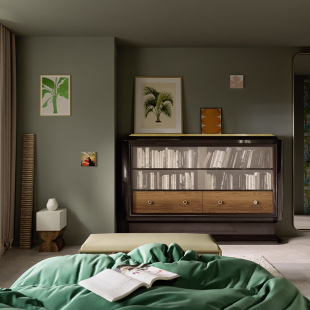 Фотография: Спальня в стиле Современный, Эклектика, Квартира, Ariston, Проект недели, 3 комнаты, Более 90 метров, Юлия Атаманенко, водонагреватель, накопительный водонагреватель, Спецпроект, Ульяновск, Вадим Атаманенко, компактный водонагреватель – фото на INMYROOM