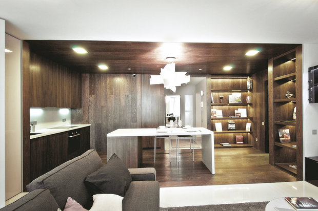 Фотография: Кухня и столовая в стиле Лофт, Современный, Квартира, Дома и квартиры, IKEA, Проект недели – фото на INMYROOM