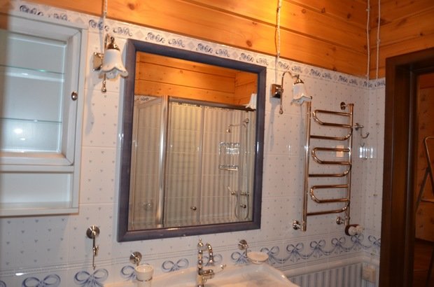 Фото из портфолио Загородный дом из бруса – фотографии дизайна интерьеров на INMYROOM