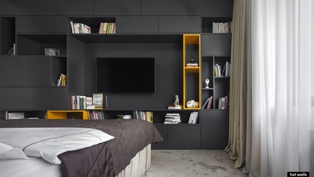 Фото из портфолио Квартира с камином – фотографии дизайна интерьеров на INMYROOM
