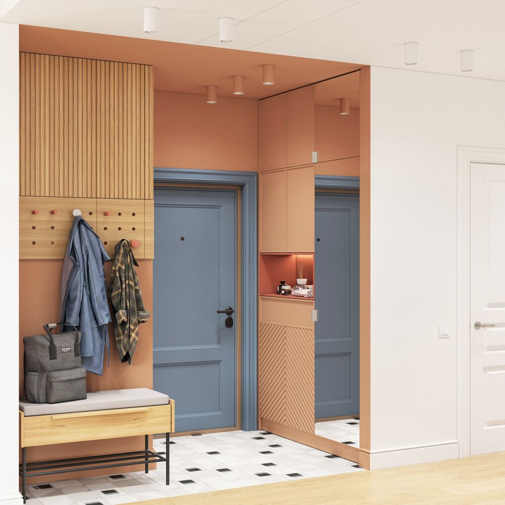 Фото из портфолио Дизайн интерьера четырехкомнатной квартиры в ЖК "I Love" – фотографии дизайна интерьеров на INMYROOM Фото из портфолио Дизайн интерьера четырехкомнатной квартиры в ЖК "I Love" – фотографии дизайна интерьеров на INMYROOM