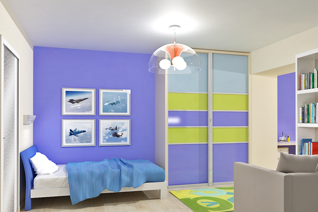 Фото из портфолио Проект двух-комнатной квартиры.  – фотографии дизайна интерьеров на INMYROOM