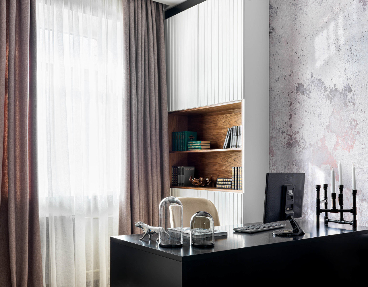 Фотография: Кабинет в стиле Современный, Эклектика, Квартира, Белый, Проект недели, Москва, Зеленый, Бежевый, Розовый, Бирюзовый, Коричневый, Монолитный дом, 3 комнаты, Более 90 метров, Н-Куб, Николай Николаев – фото на INMYROOM Фотография: Кабинет в стиле Современный, Эклектика, Квартира, Белый, Проект недели, Москва, Зеленый, Бежевый, Розовый, Бирюзовый, Коричневый, Монолитный дом, 3 комнаты, Более 90 метров, Н-Куб, Николай Николаев – фото на INMYROOM