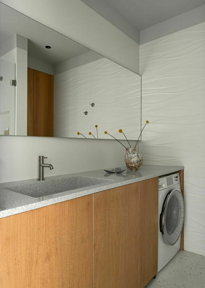 Фотография: Ванная в стиле Современный, Минимализм, Квартира, Проект дня, Калининград, Монолитный дом, 2 комнаты, 40-60 метров, Юлия Смышляева – фото на INMYROOM Фотография: Ванная в стиле Современный, Минимализм, Квартира, Проект дня, Калининград, Монолитный дом, 2 комнаты, 40-60 метров, Юлия Смышляева – фото на INMYROOM