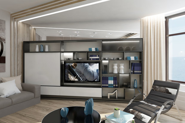 Фото из портфолио Зал – фотографии дизайна интерьеров на INMYROOM