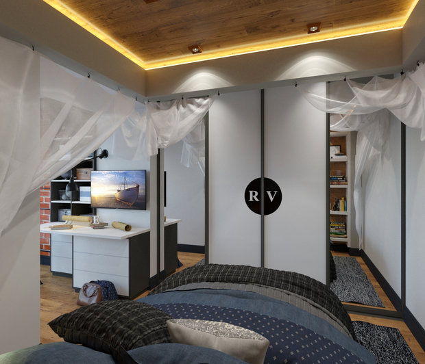 Фото из портфолио "RV House" Эклектика – фотографии дизайна интерьеров на INMYROOM