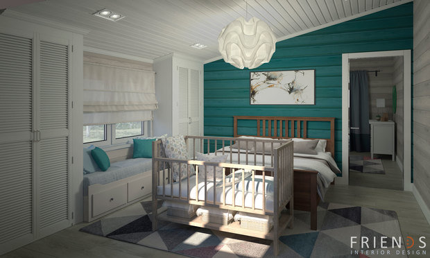 Фото из портфолио УЮТНАЯ ДАЧА ДЛЯ БОЛЬШОЙ СЕМЬИ – фотографии дизайна интерьеров на INMYROOM