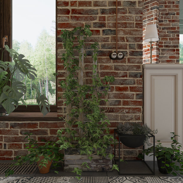 Фото из портфолио Лофтик в Михновке.  – фотографии дизайна интерьеров на INMYROOM