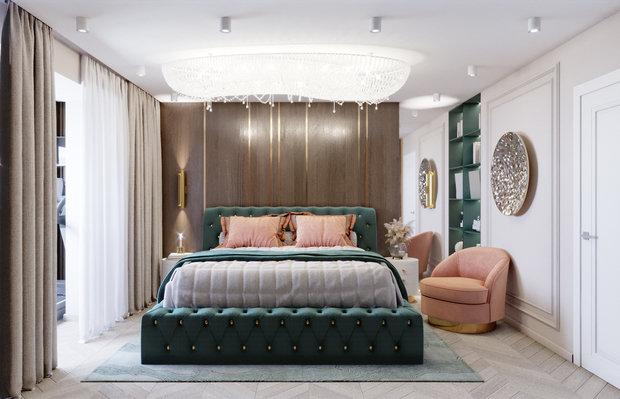 Фото из портфолио Квартира "Сибирский шик" – фотографии дизайна интерьеров на INMYROOM