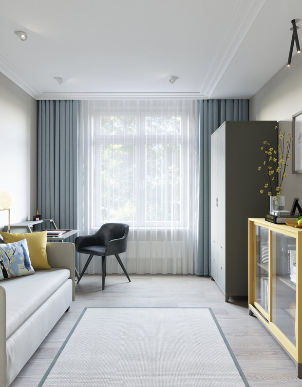 Фото из портфолио Квартира в Москве – фотографии дизайна интерьеров на INMYROOM