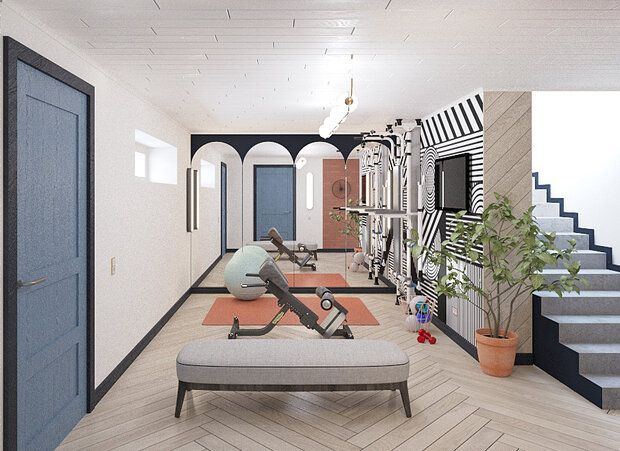 Фото из портфолио Дом в стиле ар-деко – фотографии дизайна интерьеров на INMYROOM