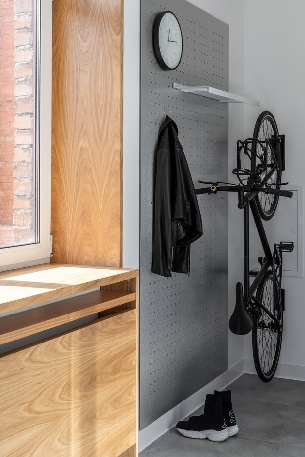 Фотография: Прихожая в стиле Минимализм, Малогабаритная квартира, Квартира, Студия, Проект недели, Москва, до 40 метров, Марина Пахомова – фото на INMYROOM