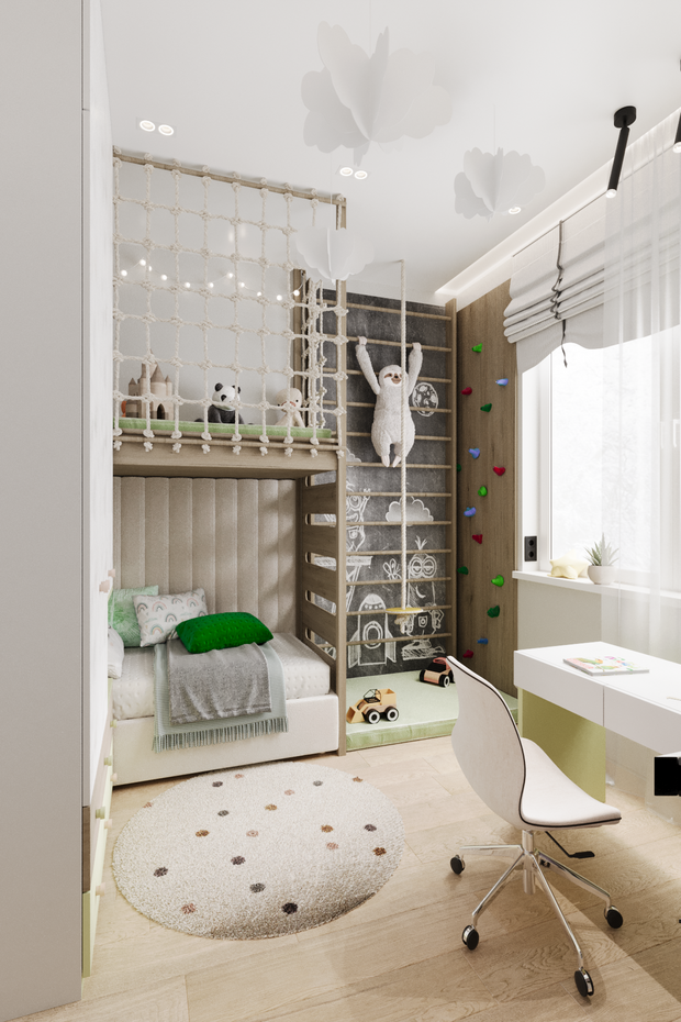 Фото из портфолио Комната будущего географа – фотографии дизайна интерьеров на INMYROOM