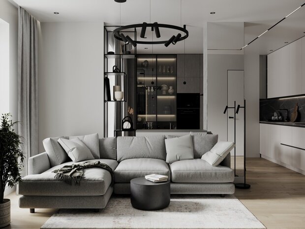 Фото из портфолио Монохромный интерьер – фотографии дизайна интерьеров на INMYROOM