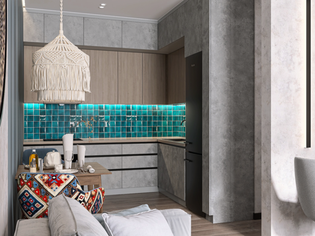 Фото из портфолио ЖК Цветы Башкирии – фотографии дизайна интерьеров на INMYROOM