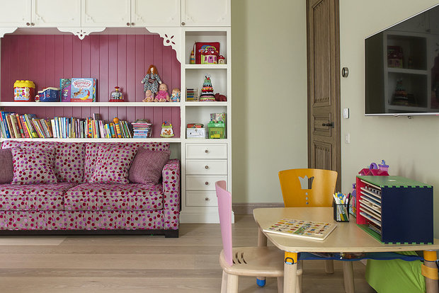 Фотография: Детская в стиле Прованс и Кантри, Эклектика, Квартира, Дома и квартиры, Проект недели – фото на INMYROOM