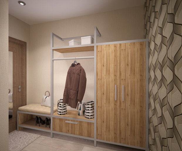 Фото из портфолио Квартира 65 кв.м. в Серебряных ключах  – фотографии дизайна интерьеров на INMYROOM