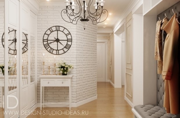 Фото из портфолио СОВРЕМЕННАЯ КЛАССИКА НА ГАГАРИНСКОМ, 137м² – фотографии дизайна интерьеров на INMYROOM