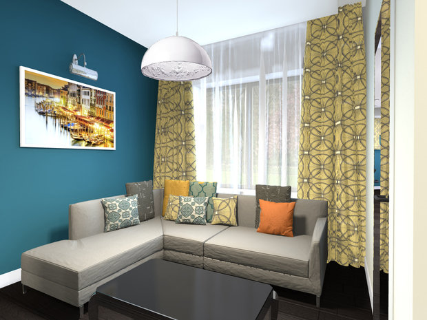 Фото из портфолио "Малахитовая шкатулка", 2014 – фотографии дизайна интерьеров на INMYROOM