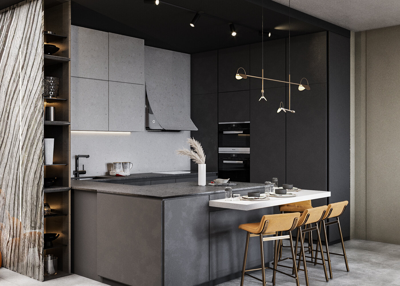 Фото из портфолио Квартира в Москве в ЖК HEADLINER – фотографии дизайна интерьеров на INMYROOM Фото из портфолио Квартира в Москве в ЖК HEADLINER – фотографии дизайна интерьеров на INMYROOM