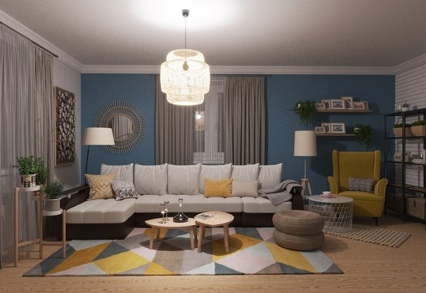 Фото из портфолио Гостиная – фотографии дизайна интерьеров на INMYROOM